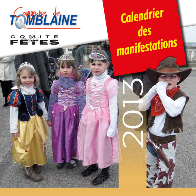 Consultez le calendrier des manifestations 2013